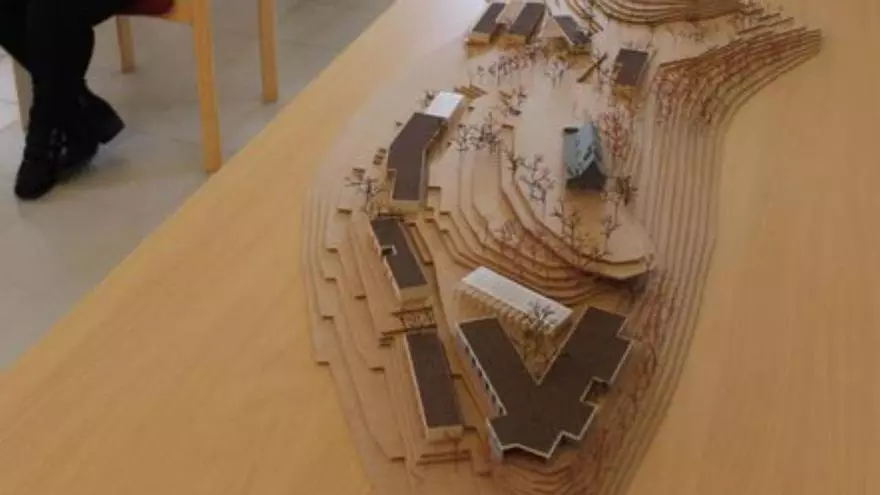 maqueta en perspectiva